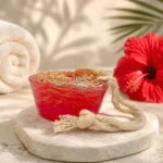 Loofa Soap Red