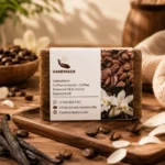 Coffee & Vanilla Body Soap - Image 4